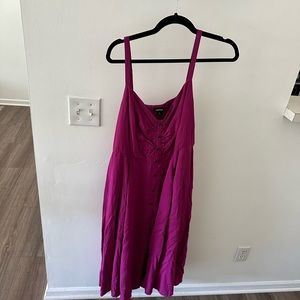 Vivid Magenta Dress with Pockets!